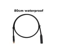 RichVibe Waterproof E-Bike Motor Extension Cable IP66 9-Pin Female to Male for 250W-700W Hub Motors, Flexible 80cm/130cm Length for Electric Bicycle and Scooter Outdoor Riding
