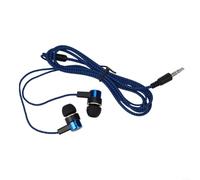 RichVibe Wired Earbuds 3.5mm Jack Deep Bass In-Ear Headphones(Blue)
