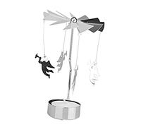 RICISUNG Rotary Tea Light Carousel Tealight Candle Holder