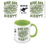 Rick And Morty Acid Vat Inner Two Tone Mug Green/white/black (One Size)