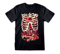 (Large) Rick And Morty 'Anatomy Park' (Black) T-Shirt