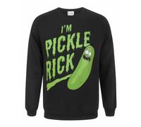 Rick And Morty Black Pickle Rick Sweatshirt Mens