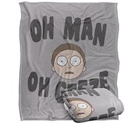 RICK AND MORTY Blanket, 152 x 127 cm The Get It Together Silky Touch Super Soft Throw Blanket