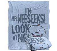 RICK AND MORTY Blanket, 152 x 127 cm The Mr. Meeseeks Silky Touch Super Soft Throw Blanket