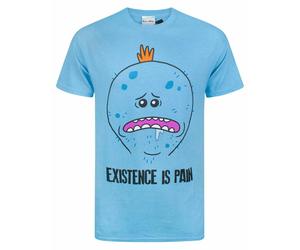 Rick And Morty Blue Mr Meeseeks Short Sleeved T-Shirt Mens