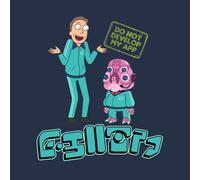 Rick and Morty Do Not Develop My App Men's T-Shirt - Navy - M