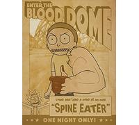 Rick and Morty Enter The Blood Dome Canvas, Multi-Colour, 60 x 80 cm