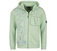 Rick And Morty Fruity Hoodie Jacket light green M