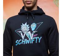 Rick and Morty Get Schwifty Hoodie - Black - XXL