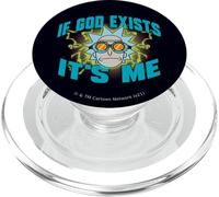 Rick and Morty If God Exists PopSockets PopGrip for MagSafe