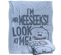Rick And Morty Look At Me Mr Meeseeks Blanket Multicoloured (One Size)