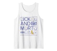 Rick and Morty Merch Dimension C-137 Travel Guide Tank Top