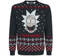 Rick And Morty Merry Rick-mas Christmas jumper black XL