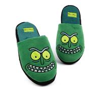 Rick And Morty Mule Slippers | Mens Green | Official Merch