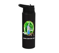 Rick and Morty | Official Animated Series Merch | WBRMS03 Stainless Steel Insulated Water Bottle