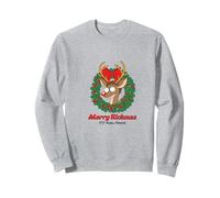 Rick and Morty Official Christmas Wreath PAPL3151 Sweatshirt