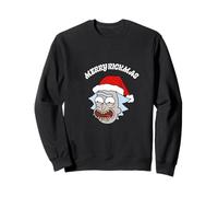 Rick and Morty Official Merry Rickmas Graphic PAPL3153 Sweatshirt