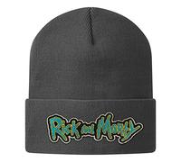 RICK AND MORTY Officially Licensed Beanie Beanie (Dark Grey), One Size