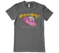 Rick and Morty Officially Licensed Science Mens T-Shirt (Dark Grey), Large