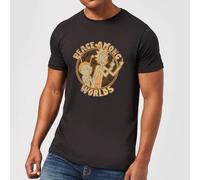 Rick and Morty Peace Among Worlds Men's T-Shirt - Black - S