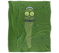 Rick and Morty Pickle Silky Touch Super Soft Throw Blanket 152 X 127 cm, White