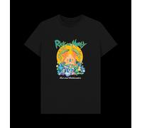 Rick and Morty Pyramid Unisex T-Shirt Rick & Morty Black 3XL