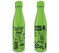Rick and Morty - Quotes - Green Stainless Steel Vacuum Water Bottle - MDB25403