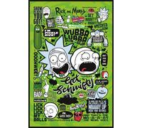 Rick and Morty Quotes Maxi Poster 61 x 91.5cm