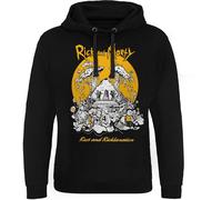 Rick And Morty Rest And Ricklaxation Epic Hoodie Black