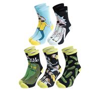 Rick And Morty Rick and Morty - Socks (5-pack) Socks multicolour EU 40-45