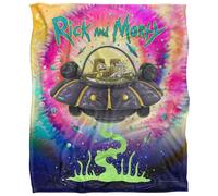 Rick And Morty Space Tripe Blanket