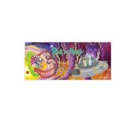 Rick and Morty (Spaceship) XL Gaming Desk Mat