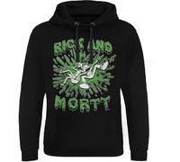 Rick And Morty Splash Epic Hoodie Black