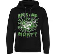 Rick And Morty Splash Epic Hoodie Black