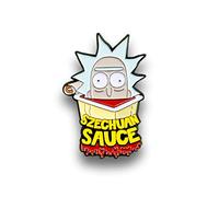 Rick and Morty Szechuan Sauce Pin | Small Metal Enamel Pin | Exclusive Rick & Morty Series Collectible