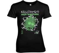 Rick and Morty T-Shirt Rick Sanchez Lab Girly Tee WB-5-RM011-H65-15