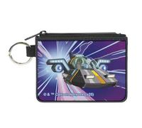 Rick and Morty Wallet, Coin Purse, Rick and Morty Rick Space Cruiser Pose Blues, Canvas