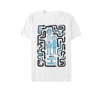 Rick And Morty - Waste Of Snakes White - T-Shirt - white - XXL - 100% Cotton,Jersey XXL