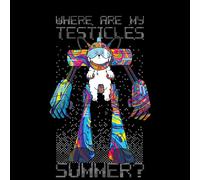 Rick and Morty Where Are My Testicles Summer Men's T-Shirt - Black - S