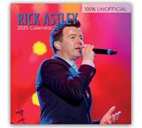 Rick Astley 2025 - 16-Monatskalender: Original The Gifted Stationery Co. Ltd [Mehrsprachig] [Kalender]
