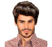 Rick Brown Wig for Hair Accessory Fancy Dress