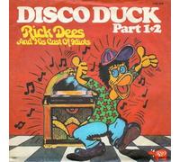 Rick Dees And His Cast Of Idiots - DISCO DUCK Part 1 + 2 / Rick Dees And His Cast Of Idiots / 1976 / Bildhülle / RSO # 2090 204
