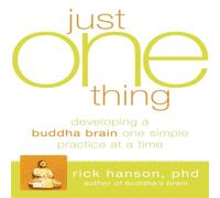 Rick Hanson Just One Thing Paperback Book Rick Hanson Multicolor