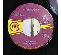 Rick James 45 RPM Cold Blooded / Cold Blooded (Instrumental)