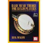 Rick McKeon: Basic Music Theory for Banjo Players (Book/Online Audio/Video)