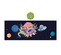 Rick & Morty Desk Pad & Coaster Set