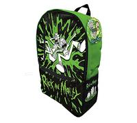 Rick & Morty Unisex's Acid Vat Design Backpack, Green, 30x40x12