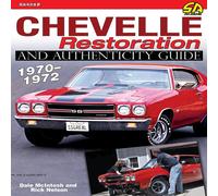 Rick Nelson Chevelle Restoration & Authenticity Guide 1970-1972 Paperback Book Rick Nelson Multicolor