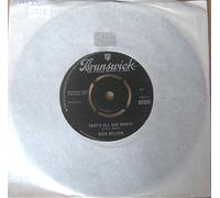 Rick Nelson - that's all she wrote 45 rpm single
