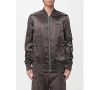 RICK OWENS Cupro and Virgin Wool Bomber Jacket - Size: 50 - male